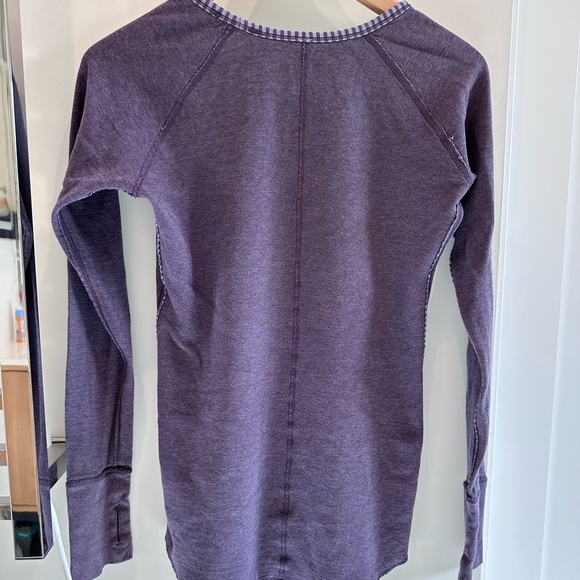 Lululemon crewneck long sleeve purple sz 6 - Picture 3 of 8